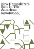 New_Hampshire_s_role_in_the_American_Revolution__1763-1789___a_bibliography