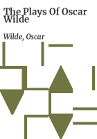 The_plays_of_Oscar_Wilde