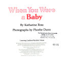 When_you_were_a_baby