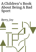 A_children_s_book_about_being_a_bad_sport